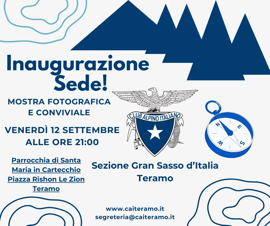 Teramo, il Club Alpino Italiano ha finalmente una nuova sede: venerdì l'inaugurazione